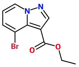 (image for) MCYR1386 Ethyl 4-bromopyrazolo[1,5-a]pyridine-3-carboxylate